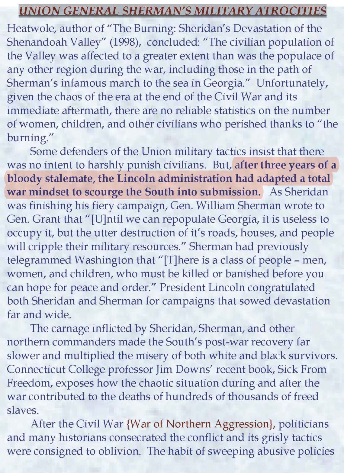 UNION GENERAL SHERMAN’S MILITARY ATROCITIES_Page_3